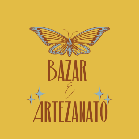 Bazar e Artesanato.